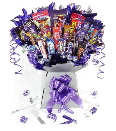 Chocolate Bouquets and Sweetie Bouquets from Candy Scrumptious Bouquets, UK